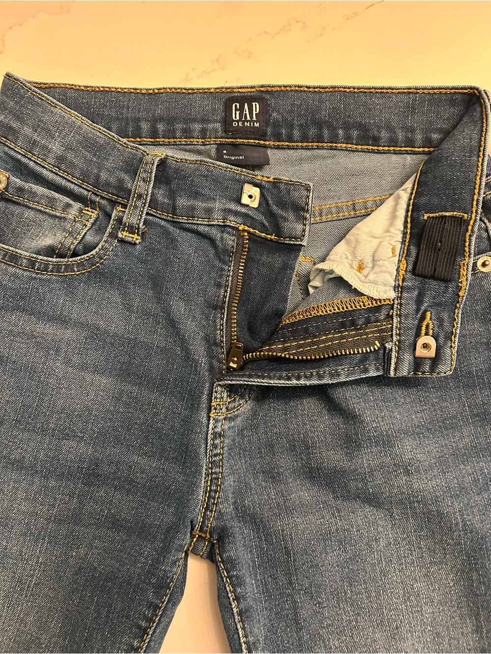 GAP Kida Classic Straight Jeans - Blue